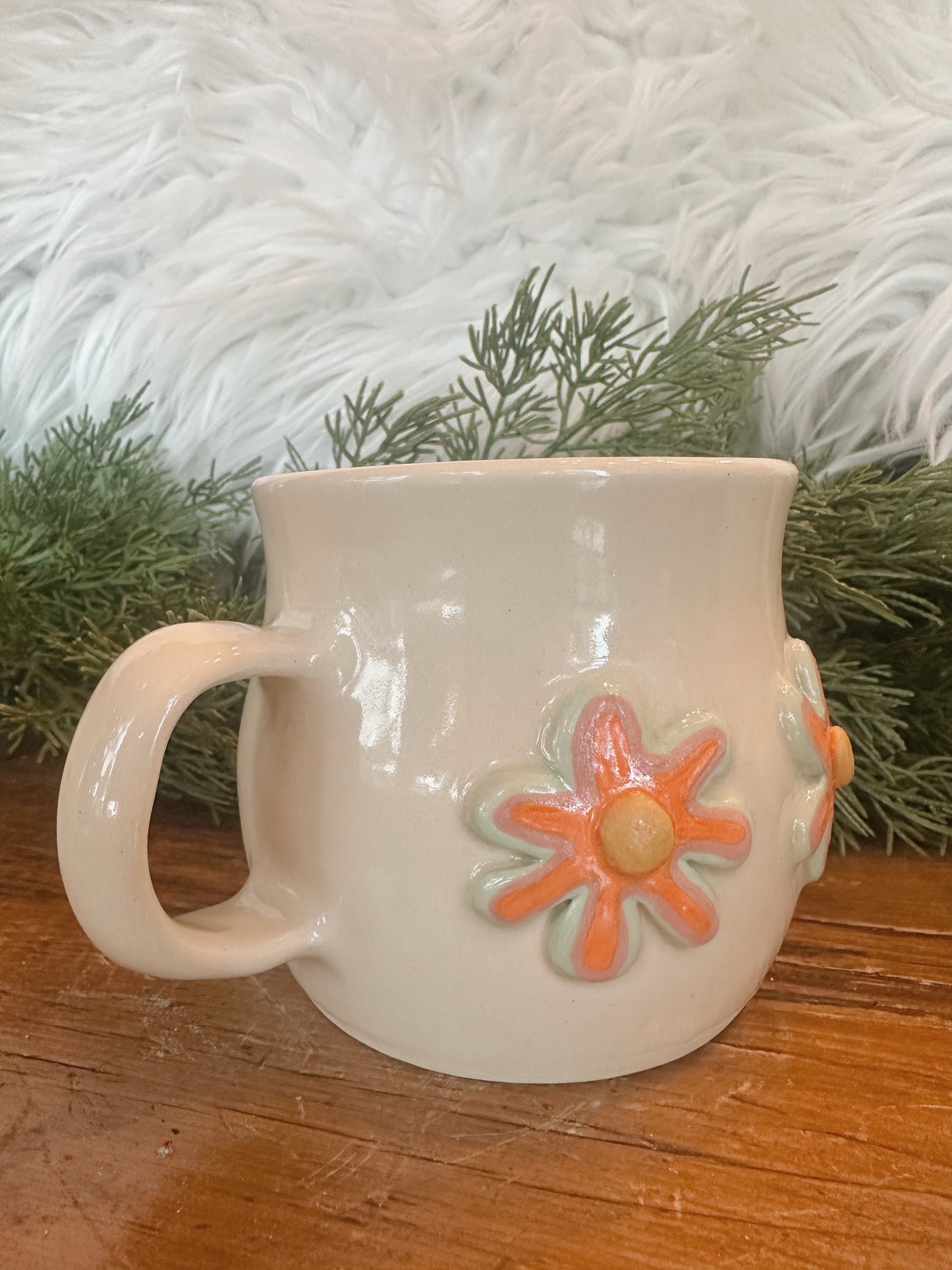 Nice Tits Flower Power Mug