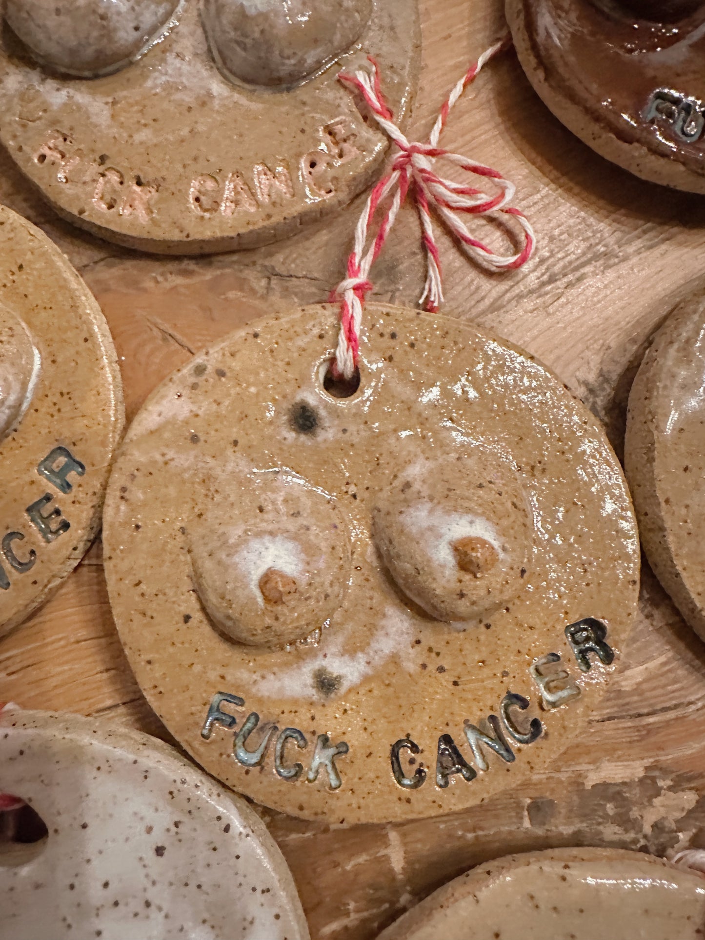 F*UCK CANCER Ornaments