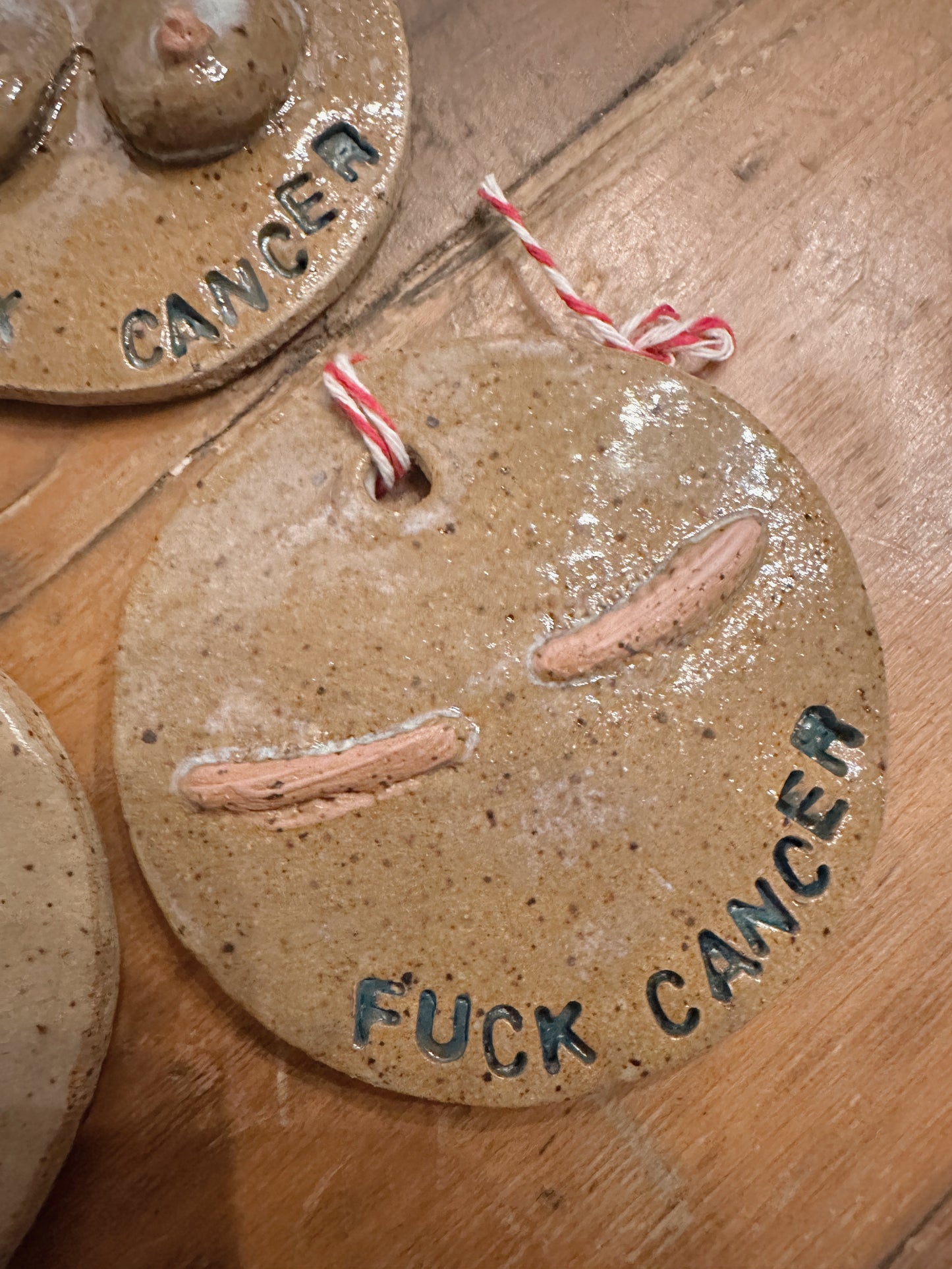 F*UCK CANCER Ornaments