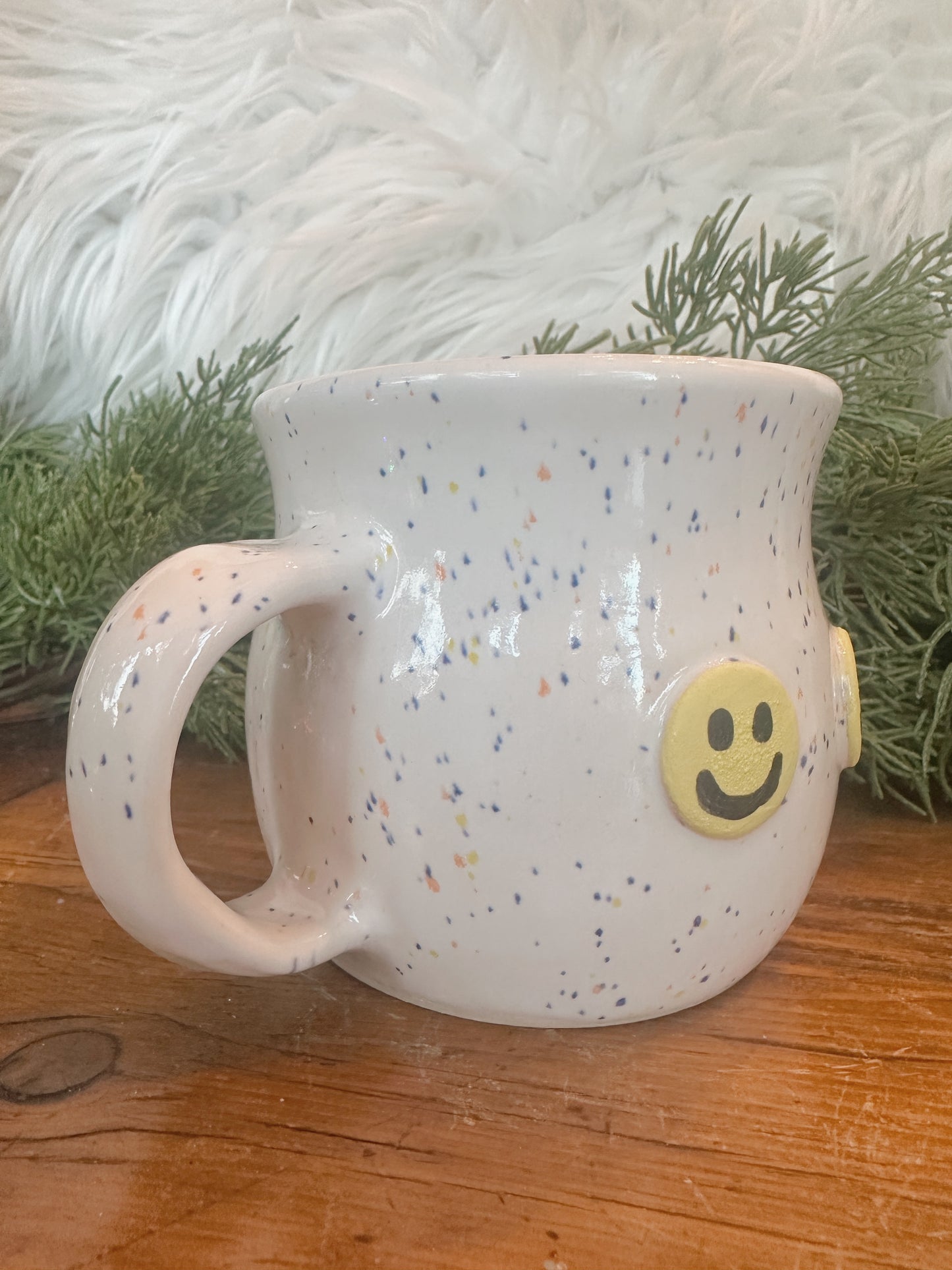 Nice Tits Freckled Smiley Mug