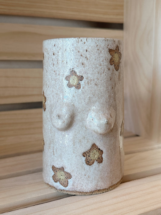 Nice Tits Whimsy Daisy Vase