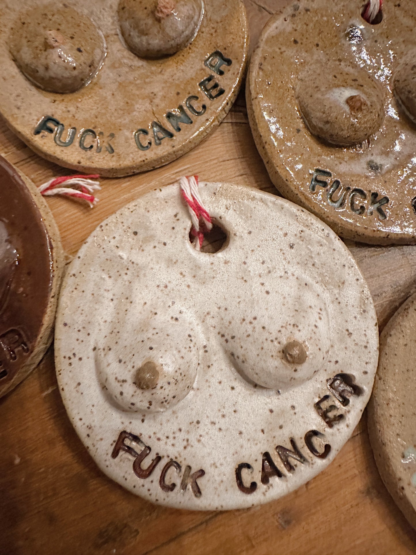 F*UCK CANCER Ornaments