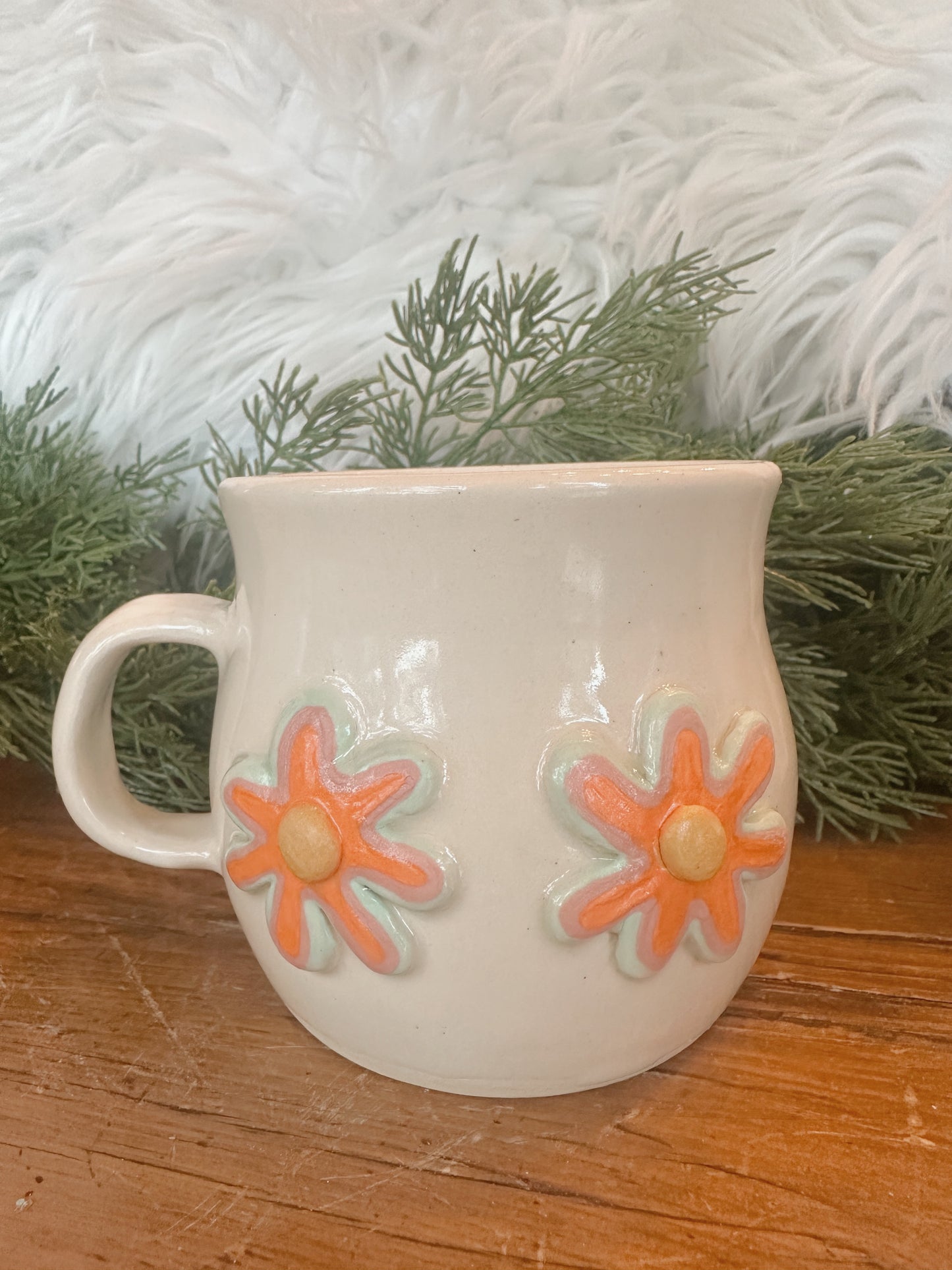 Nice Tits Flower Power Mug