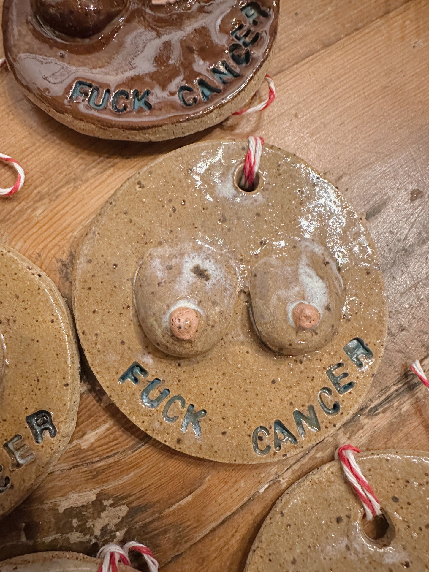 F*UCK CANCER Ornaments